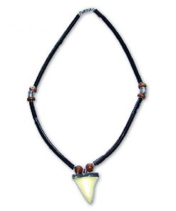 JCD7140A צ'וקר שרשרת דמוי שן כריש בעיצובים שונים