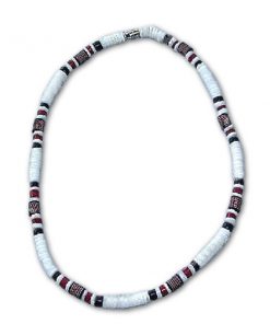 JSH845 שרשרת צ'וקר דסקיות צדפים ספורטיבית 6 דגמים בגווני חום