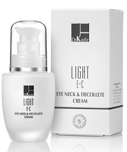 קרם עיניים צוואר ומחשוף סדרת לייט E+C