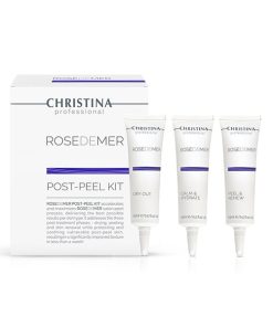 רוז דה ערכה טיפול ביתית לאחר פילינג