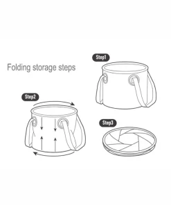 כיור שטח מתקפל 20 ליטר