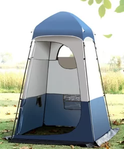 אוהל מקצועי למקלחת או שירותים לדיסקרטיות בשטח הקמפינג