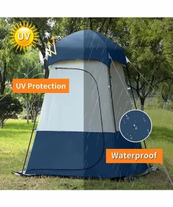 אוהל מקצועי למקלחת או שירותים לדיסקרטיות בשטח הקמפינג