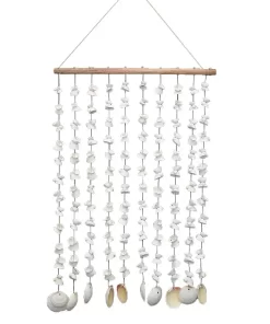 מובייל צדפים קליפת העוגייה עבודת יד