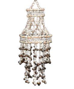 שנדליר אהיל מצדפים עבודת יד עין הנמר