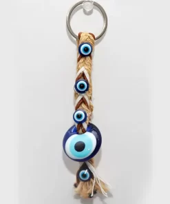 מחזיק מפתחות נגד עין הרע שזורים