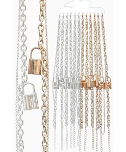 צמידים לקרסול הרגל עיטורי מנעולים