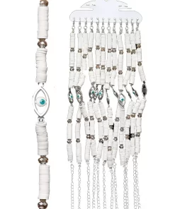 צמידים לקרסול הרגל חוליות צדפים עם עין הרע