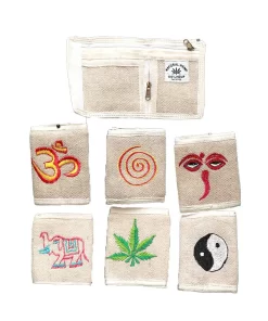 ארנקי כסף מבד המפ קנבוס כולל ריצ'רץ'