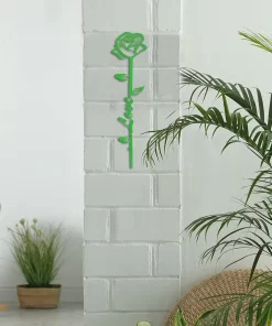 תמונה חיתוך לייזר מתכת פרח ורד אהבה