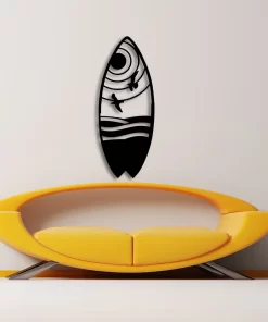 תמונה של גלשן גלים חיתוך לייזר מתכת